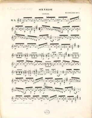 6 valses : Op. 4