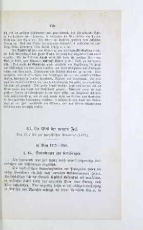 a) Von 1517 - 1648