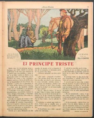 El príncipe triste : Cuento por la Tía Pompón