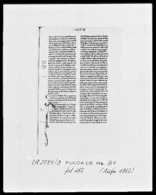 Petrus Comestor, Historia Scholastica — Initiale P, Folio 156recto