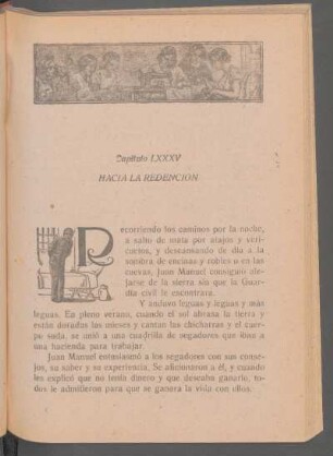 Capítulo LXXXV - Hacia la redención