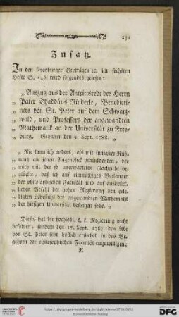 Zusatz
