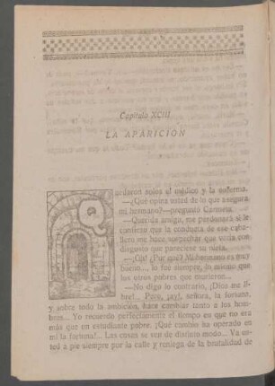 Capítulo XCIII - La aparición