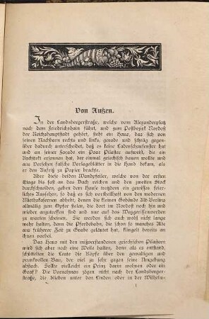Die Familie Buchholz : aus dem Leben der Hauptstadt, 1