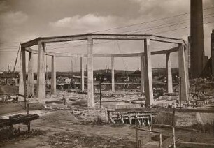 Kühlturm 5, Neubau - Fundament ausgeschalt