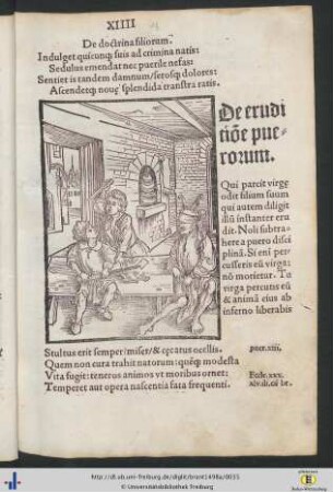 De doctrina filiorum