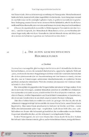 4. Die alten geschichtlichen Hochkulturen