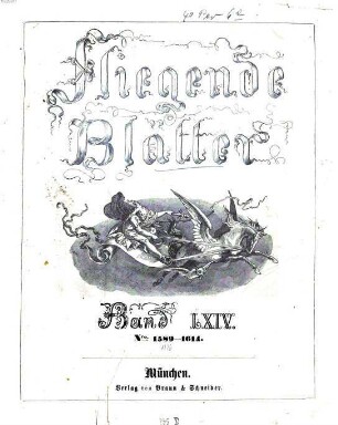 Fliegende Blätter. 64 = Nr. 1589 - 1614. 1876