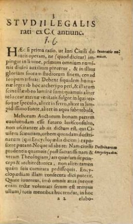 Tituli Tractatusque Iuris Civilis Studio In Primis Necessarii : De Origine Iuris, & omnium Magistratuum: & successione Prudentium: De Verborum significatione: &, De Diversis Regulis Iuris antiqui: Annotationibus delectis, & Iul. Pacii argumentis illustrati ...