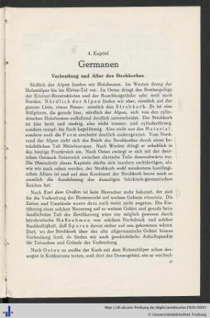 4. Kapitel. Germanen.