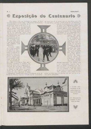 Exposição do Centenario