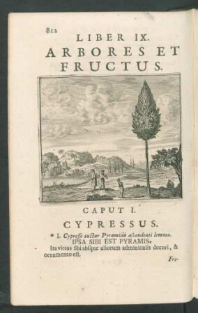 Liber IX. Arbores Et Fructus.