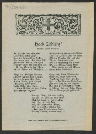Hoch Coblenz!