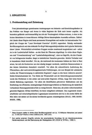 1. Problemstellung und Zielsetzung