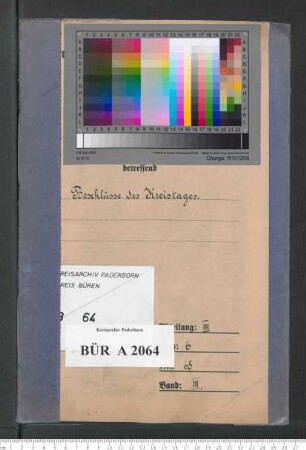 Beschlüsse des Kreistages 1933