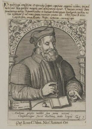 Bildnis des Andreas Alciatus