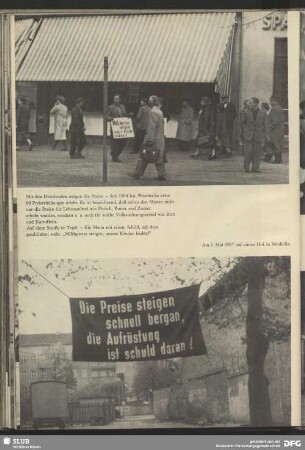 Auf einer Straße in Tegel