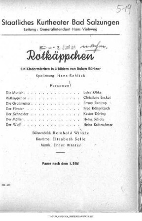 Rotkäppchen