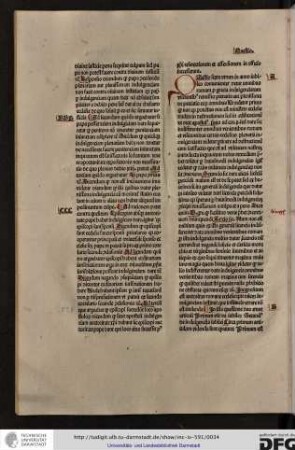 Questio sexta utrum in anno iubileo convenienter detur omnibus Romam pro gratia indulgentiraum visitantibus remissio plenaria aut plenissima de peccatis eorum omnibus.