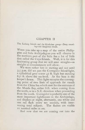 Chapter II. The Lubang Islands and the Kiniluban group. - ...