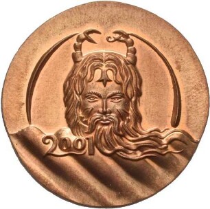 Medaille von Victor Huster auf das Altstadtfest in Speyer