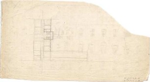 Schmidt, Friedrich von; Skizzen und Reisezeichnungen - Grundriss