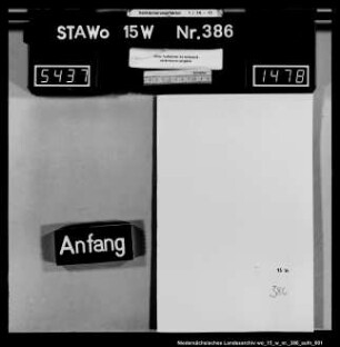 Bau des Pfarrwitwenhauses zu Warsleben
