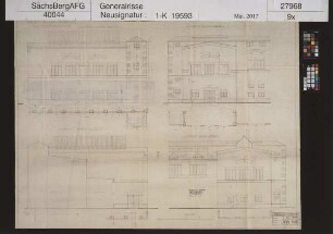 Kraftwerk Böhlen der AG Sächsische Werke; Maschinenhaus