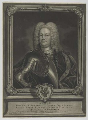 Bildnis des Carolus Dhuna Kirburg, Comes Sylvester