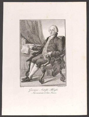 Porträt Johann Adolph Hasse (1699-1783)