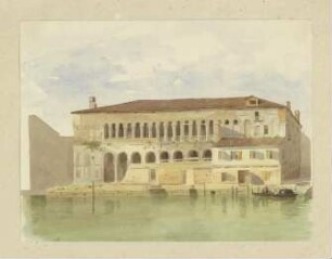 Der Fontego dei Turchi in Venedig