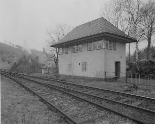 Geising Bahnhof, Stellwerk