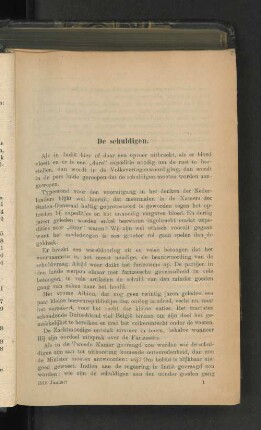 De schuldigen.