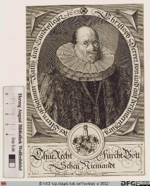 Bildnis Christoph Dörrer (Derrer) (von der Untern Bürg)