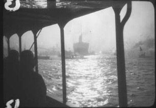 Schiffe im Hafen (Lateinamerika-Aufenthalte 1928/1942 – 1. Chile 1928)
