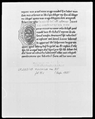 Lectionarium Missae — Initiale C, Folio 76verso