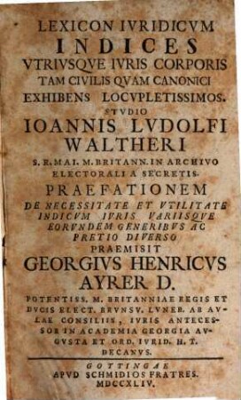 Lexicon iuridicum