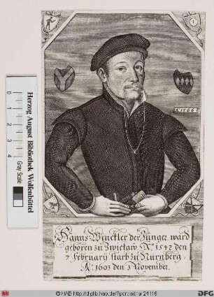 Bildnis Hanns "der Jüngere" Winckler