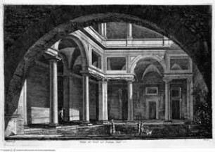 I monumenti più interessanti di Roma ..., Tafel 20: Palazzo Cenci, Cortile