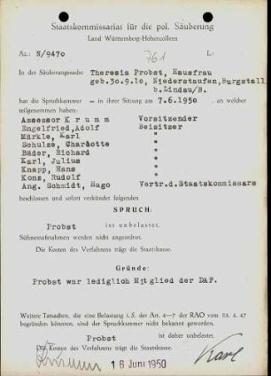 Probst, Theresia