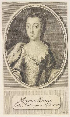 Bildnis der Maria Anna, Erzherzogin von Österreich