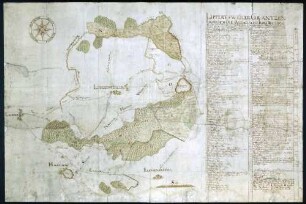 "Lippertweiler Graetzen (...)"; "Plan über die Lippertsweiler Gränzen" [nachträglich angebrachter Rückseitentitel]