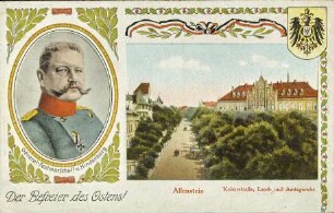 General-Feldmarschall v. Hindenburg - Der Befreier des Ostens! - Allenstein