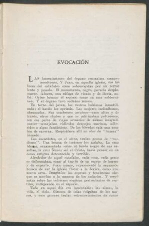 Evocación