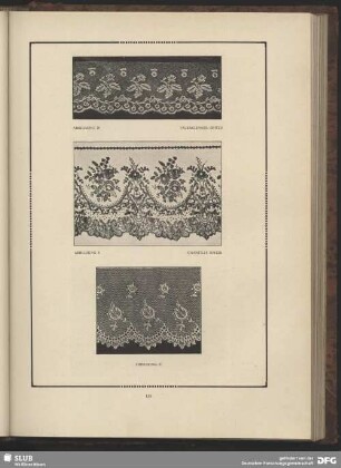 Valenciennes-Spitze, Chantilly-Spitze