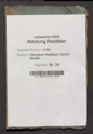Testament Eheleute Theodor Weimann gen. Niederstadt, Niederstadt