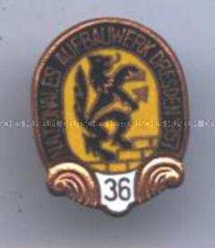 Aufbaunadel des Nationalen Aufbauwerks Dresden (für 36 Stunden)