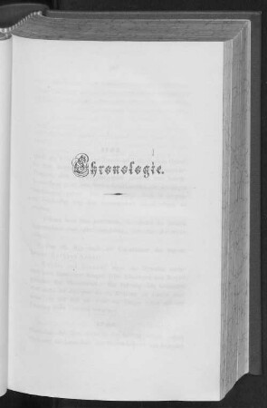 Chronologie.