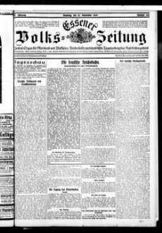 Essener Volks-Zeitung. 1869-1941