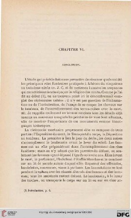 Chapitre VI: Conclusion